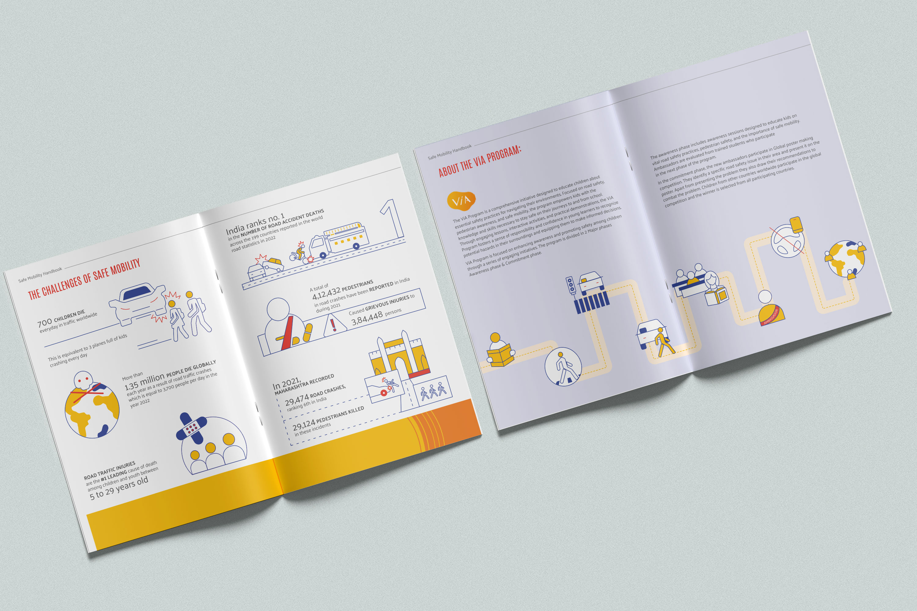 Handbook book designing by Designbox